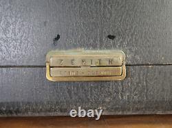 Vintage Zenith Transoceanic Tube Radio Model H500