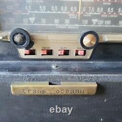 Vintage Zenith Transoceanic Wave Magnet Multi-Band Shortwave Radio B600 RARE