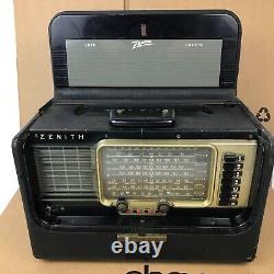 Vintage Zenith Transoceanic Wave Magnet Multi-Band Shortwave Radio L600