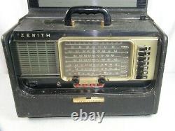 Vintage Zenith Transoceanic Wave Magnet Multi-Band Shortwave Radio Y600
