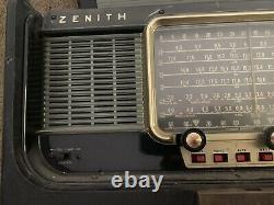 Vintage Zenith Transoceanic Wave Magnet Multi-Band Shortwave Radio Y600 Tested