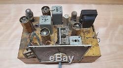 Vintage Zenith Tube Radio Amp Chassis 26-258 Antique Rare Untested