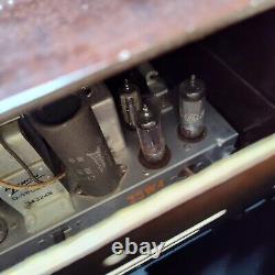 Vintage Zenith Tube Radio J615 Broadcast Band Radio & Phono 6 Tube Circa 1958