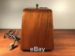 Vintage Zenith Tube Radio Model 6D030E Eames Mid Century Modern Plywood Walnut
