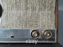 Vintage Zenith Tube Radio Model MJ1035 withRemote Speaker Plays Great