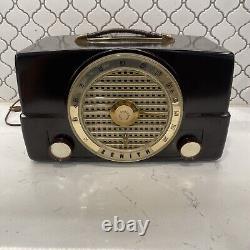 Vintage Zenith Tube Radio Y-365361 Model K526 (works/read Description)