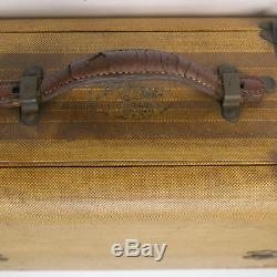 Vintage Zenith Wave Magnet Radio Portable suitcase 5G-500MA Untested