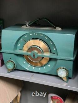 Vintage Zenith vacuum tube Radio Rare