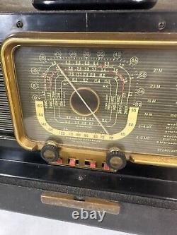 Vintage Zenith vacuum tube Radio Rare! Trans-Oceanic L600