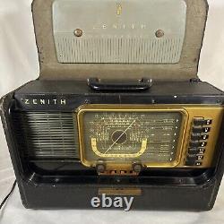 Vintage Zenith vacuum tube Radio Rare! Trans-Oceanic L600