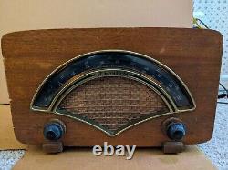 Vtg 40s Charles & Ray Eames For Zenith 8H034 Tube Table Radio Wood Project