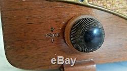Vtg Charles/Ray Eames Zenith 8H034 Evans Plywood Bakelite Tube Radio Mid Century