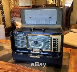 Vtg ZENITH Model H500 Trans Oceanic Short Wave Radio Chassis 5h40 Great Cond