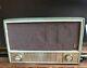 Vtg Zenith C725 AM FM Tube Table Radio Phono 1959 Green Works