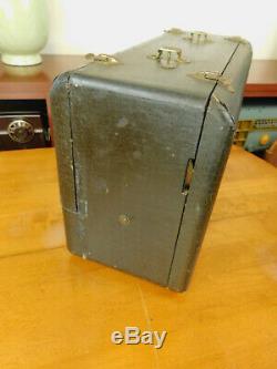 Working 1940s Antique Zenith 6G601 Trans-Oceanic The Clipper World Tube SW Radio