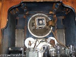 ZENITH 10-S-130 BLACK DIAL TOMBSTONE TUBE RADIO (1937)