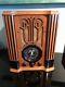 ZENITH'30's Antique Wood Tube Radio Black Dial Tombstone Rare / Beautiful