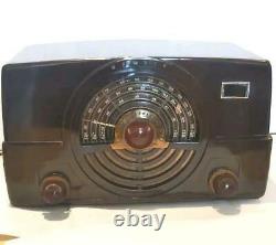 ZENITH American vacuum tube radio, 7H820 type 1948 model, operation confirmed