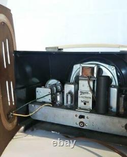 ZENITH American vacuum tube radio, R615G type 1952 operation confirmed