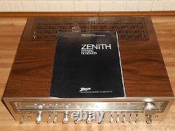 ZENITH FM AM Stereo Reciever AMP MC-7050 WithMANUAL SERVICED! VERY NICE! WORKS