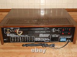 ZENITH FM AM Stereo Reciever AMP MC-7050 WithMANUAL SERVICED! VERY NICE! WORKS