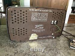 ZENITH H723 AM FM radio Fully Restored. From 1951