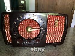 ZENITH H723 AM FM radio Fully Restored. From 1951