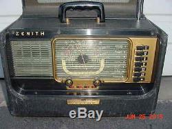 ZENITH Model H500 TransOceanic RADIO-A1 Marine/Short Wave/Regular/ETC. HISTORIC