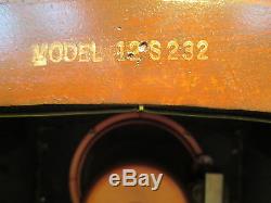 ZENITH TOMBSTONE TUBE RADIO 1938 MODEL 12-S-232 WALTON FULLY RESTORED
