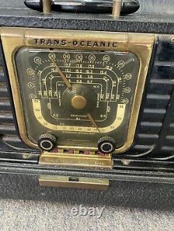 ZENITH TRANS-OCEANIC G500 Short Wave Radio Works