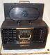 ZENITH TRANS-OCEANIC MODEL 8G005 PORTABLE SHORTWAVE TUBE RADIO 1940s