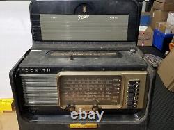 ZENITH TRANS-OCEANIC Wave Magnet Tube Radio Parts or Restoral