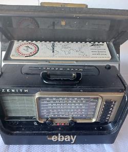 ZENITH Trans-Oceanic Wave Magnet Radio Model A600 With 6A40 Chassis