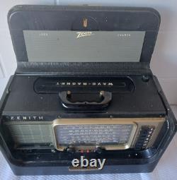 ZENITH Trans-Oceanic Wave Magnet Radio Model A600 With 6A40 Chassis