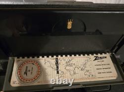 ZENITH Trans-Oceanic Wave Magnet Radio Model B600 Parts/Repair