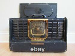 ZENITH Trans-Oceanic tube radio model 8G005YT 1940's SHORTWAVE