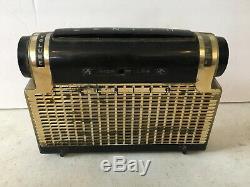 ZENITH Tube Portable Radio original ca-1953 K-410 Unconfirmed Working 1950s 50s