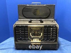 ZENITH Vintage TRANS-OCEANIC Black RADIO As Found ORIGINAL Non Working CONDITION