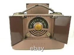 ZENITH model 6G801 Theater Door Tube Radio Vintage