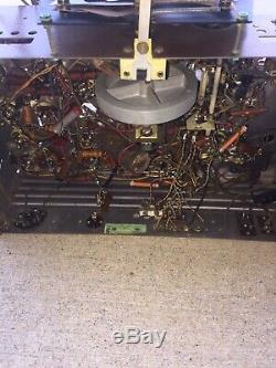Zenith 12 tube shutter dial chassis console radio