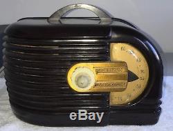 Zenith 1st wavemagnet tube TABLE radio 1930's antique DECO Estate Find
