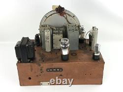Zenith 6-S-254 Console Tube Radio Chassis Assembly with Dial Glass, Pointer, Bolts