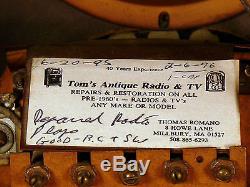 Zenith 6-S-330 Tombstone Tube Radio Original Finish! No Reserve