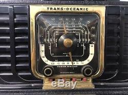 Zenith 8G005TY Transoceanic Portable Tube Radio