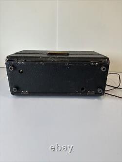 Zenith 8G005 Transoceanic 6 Band AM & Short-Wave Radio -Works