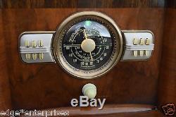 Zenith 8-S-463 AM/Shortwave Console Radio1940Pre-WWIIWORKS PERFECTSHOWROOM