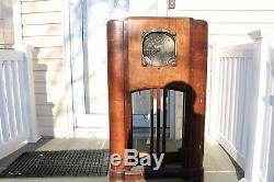 Zenith 8 Tube Radio from 1937 8S154 Antique Vintage Large FAST FREE SHIPPING
