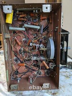 Zenith 9S 367 shutter dial Zephyr Chassis Powers On For Restoration or Parts