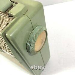 Zenith A400 Portable Antique Mini-Tube Radio 1950's For Part or Not Working