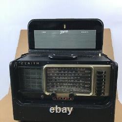 Zenith A600 Transoceanic Tube Radio with RCA Jack (For Parts/Repair)